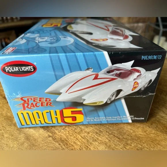 Speed Racer Mach 5 plastic model kit, brand new in package - Picture 4 of 6